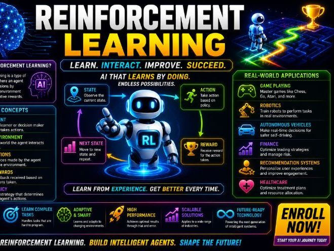 Reinfocement Learning | CS PPT +Worksheets +Activity + Mcq Quiz + Answers_Marking Scheme