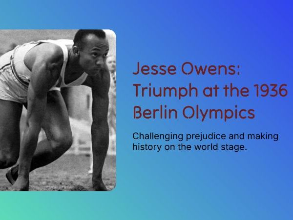 KS3 Black History Month – Jesse Owens: Triumph at the 1936 Berlin Olympics