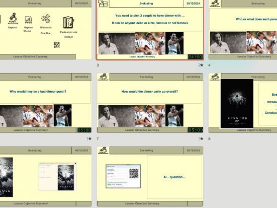 OCR Creative iMedia R093 – Good vs Bad Design (Dinner Technique + Free AI Quizzes)