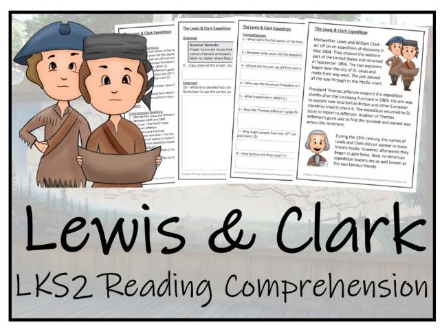 Lewis And Clark Activity Pages