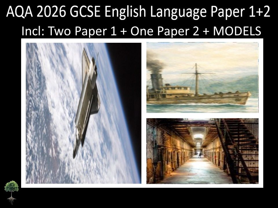 Three AQA 2026 GCSE English Language Paper 1 & 2 Mocks | Models