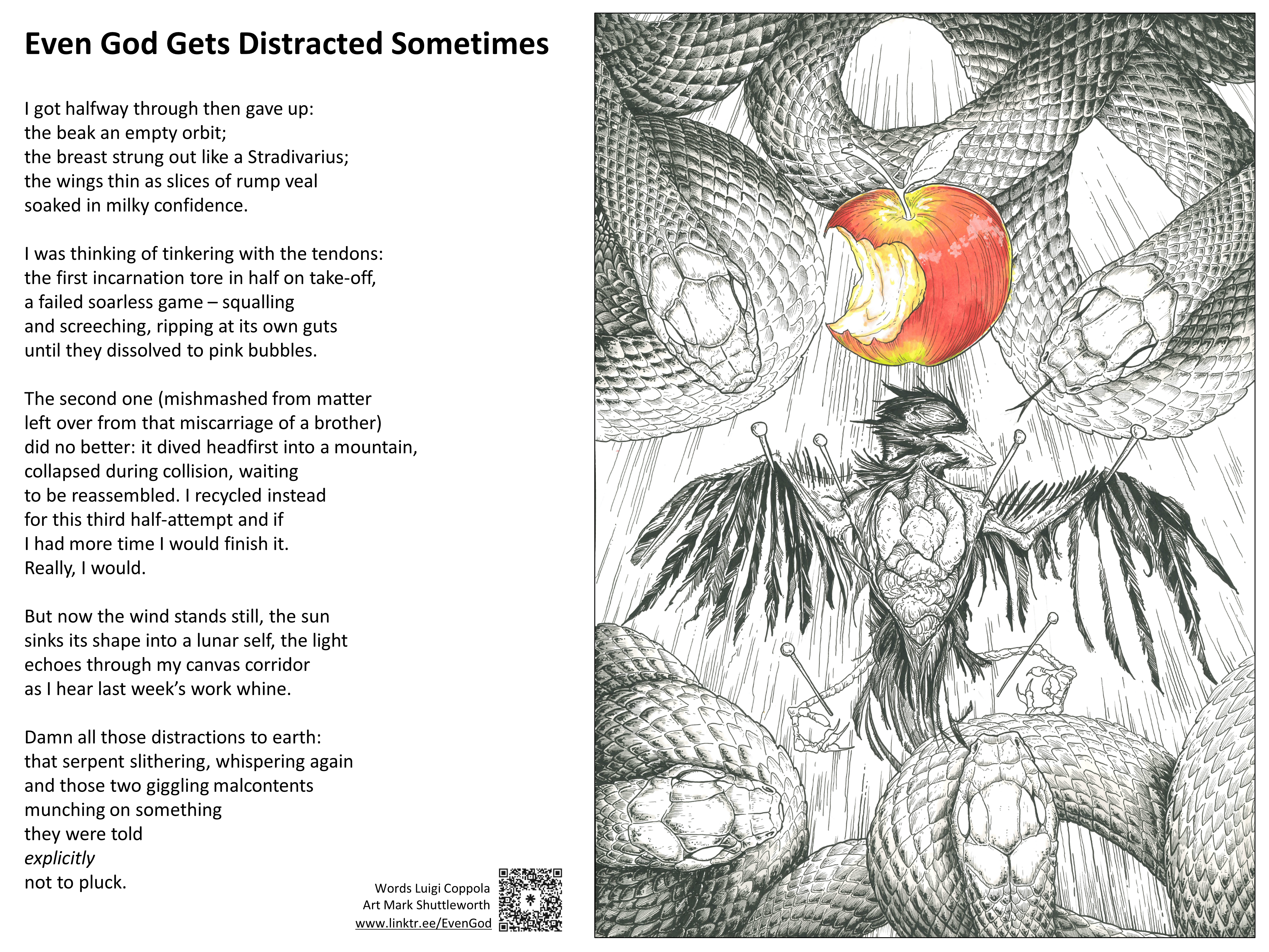 Poetry Lesson KS4 WITH FREE PRIZE DRAW 'Even God Gets Distracted ...