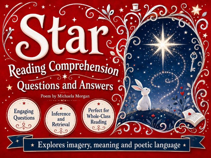 Star (Poem) - Comprehension - UKS2
