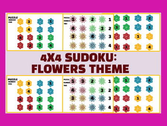 Sudoku logic flower