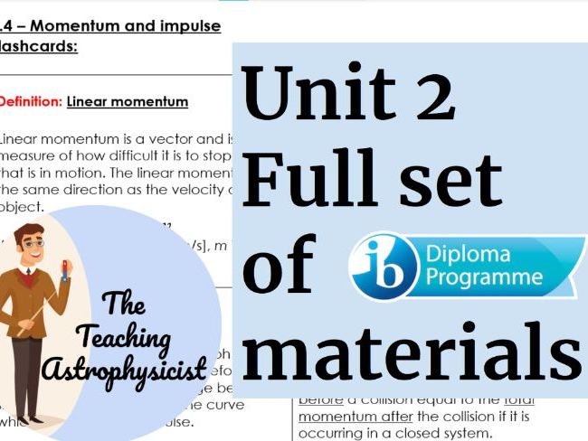 IB DP Physics SL - SUPER SET | Teaching Resources