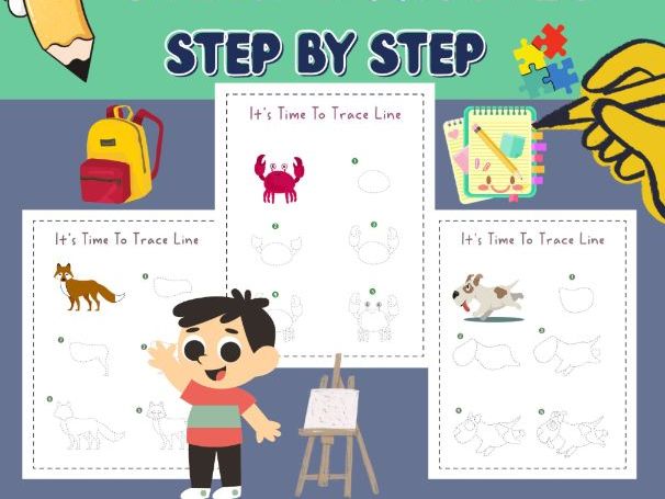 Learn how to draw animals for kids