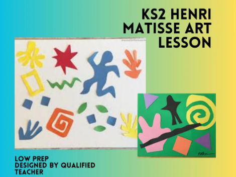 KS2 Art Lesson Pack Henri Matisse Collage