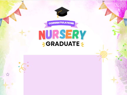 Nursery Graduation Template
