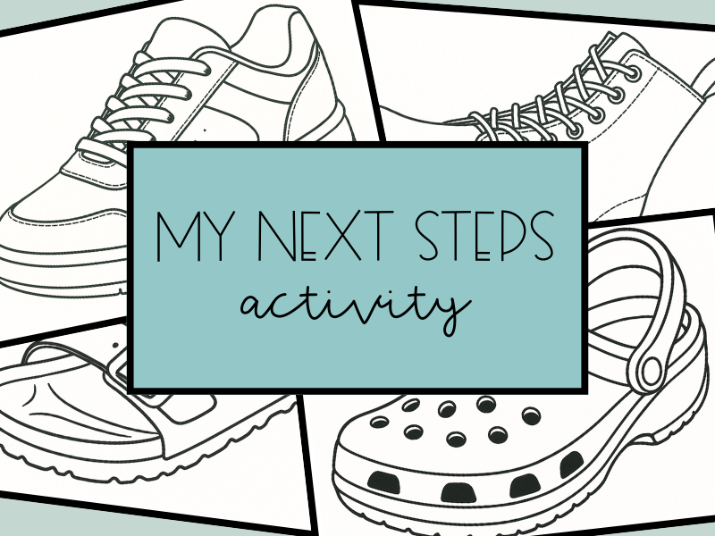 My Next Steps | Back to School Display Activity for all ages