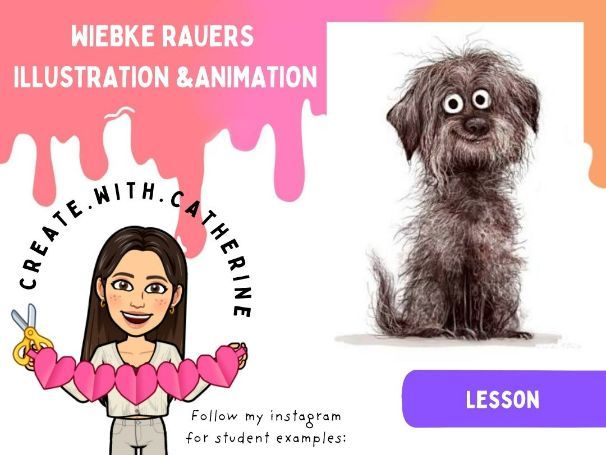 Artist Wiebke Rauers Illustration & Animation lesson - create.with.catherine