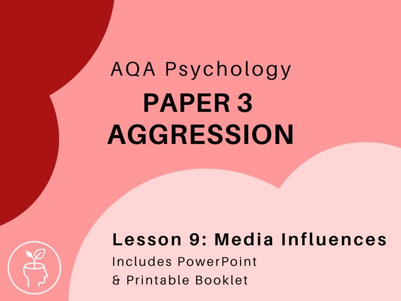 AQA Psychology - Aggression - Media Influences