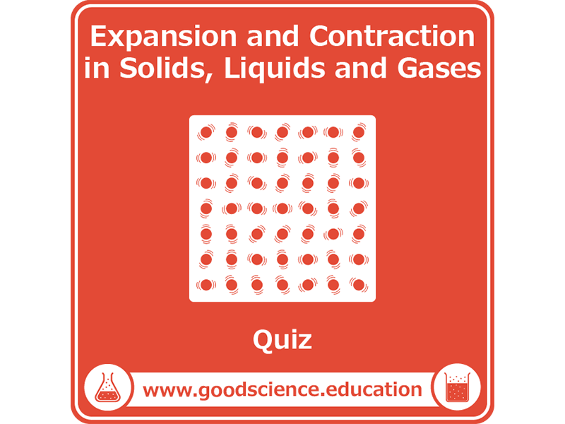 Expansion and Contraction in Solids, Liquids and Gases [Quiz]