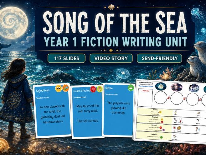 Song of the Sea Year 1 Writing Unit (TWS)