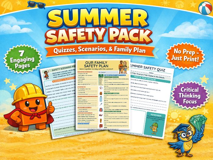 Summer Safety Quiz & Activities