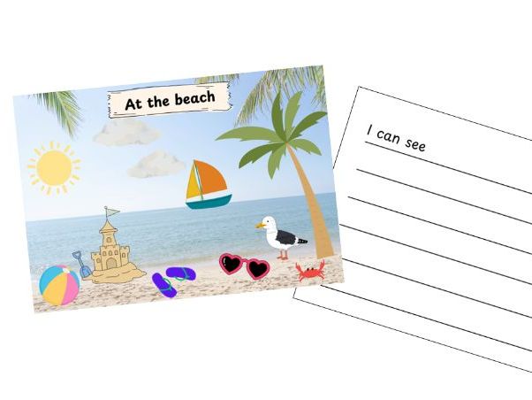 At the Beach Writing Prompt