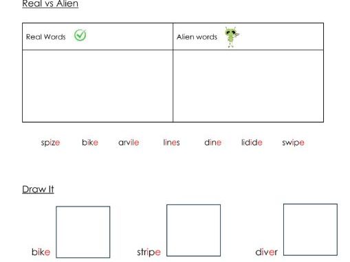 Phonics - split digraph i-e sound worksheets - Resource bundle