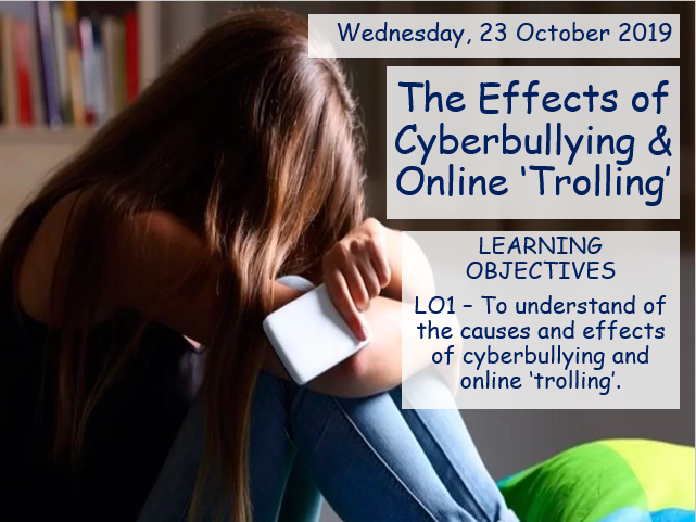 Effects of Cyberbullying