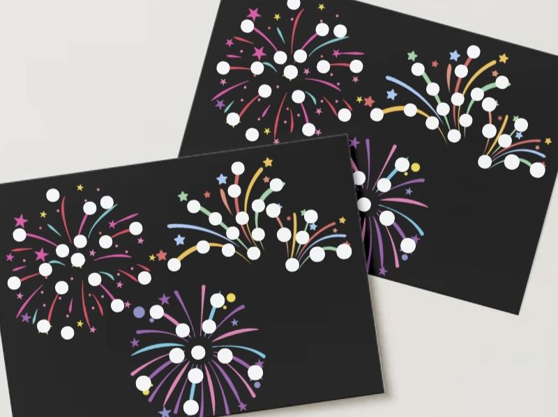 Firework loose parts