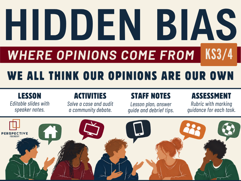 Unconscious Bias PSHE KS3/4