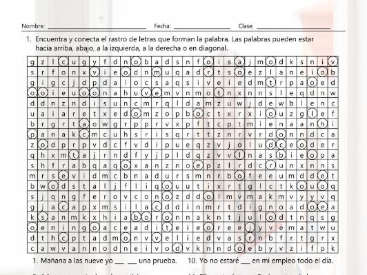 Future Continuous Tense Wacky Trails Spanish Worksheet | Teaching Resources
