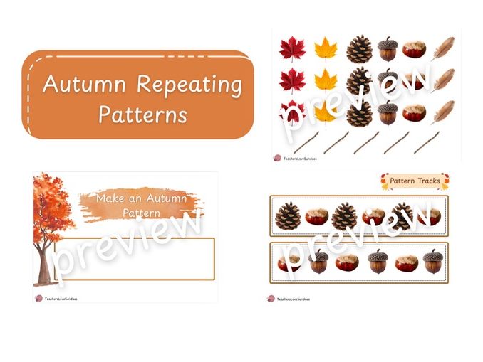 Autumn Repeating Patterns