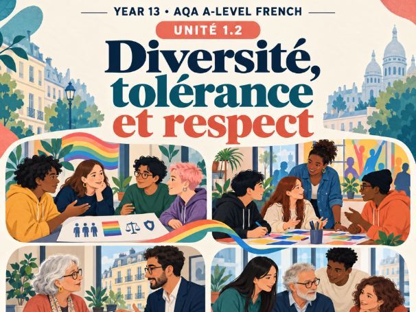 COMPLETE A level French - Les aspects positifs d'une société diverse - FULL SUBTHEME - 1.2 AQA