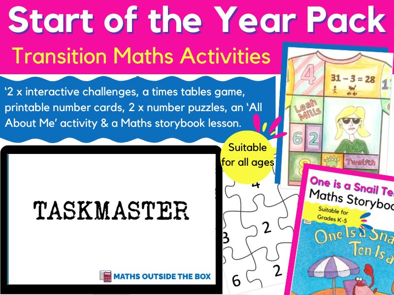 Start of the Year Maths Activity Pack