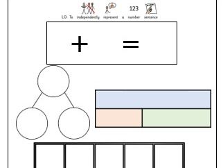 Represent numbers to 20