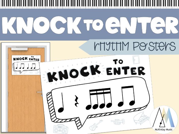 Knock to Enter -  rhythm games YEAR LONG set
