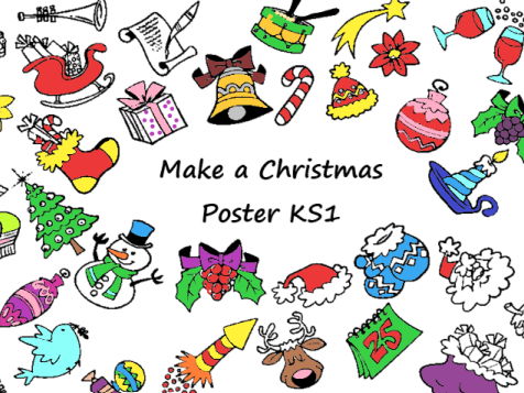 Make a Christmas Poster KS1