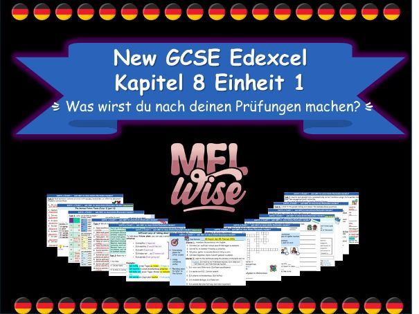 Module 8 Unit 1 New German GCSE Was wirst du nach deinen Prüfungen machen?