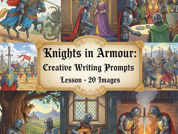 Knights in Armour: Creative Writing Prompts - Lesson - 20 Images