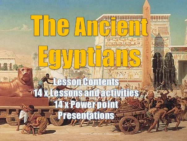 THE ANCIENT EGYPTIANS