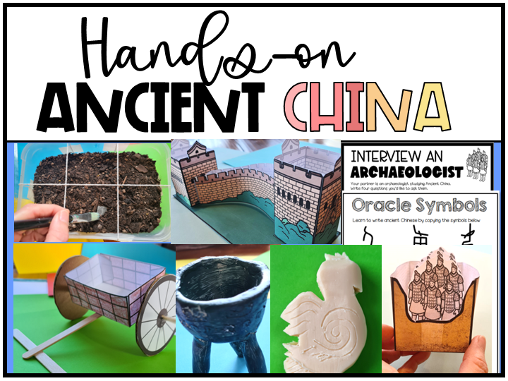 Ancient China Art Hands-on Shang Dynasty Activities Great Wall of China KS2