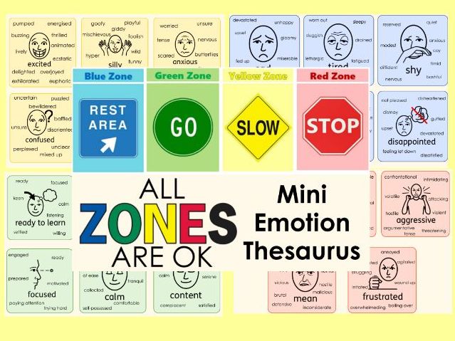 Zones of Regulation Thesaurus