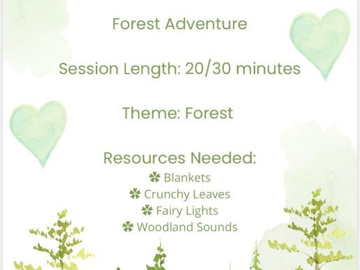 Forest Adventure Sensory Session | ASN Resource | Woodland Sensory Story