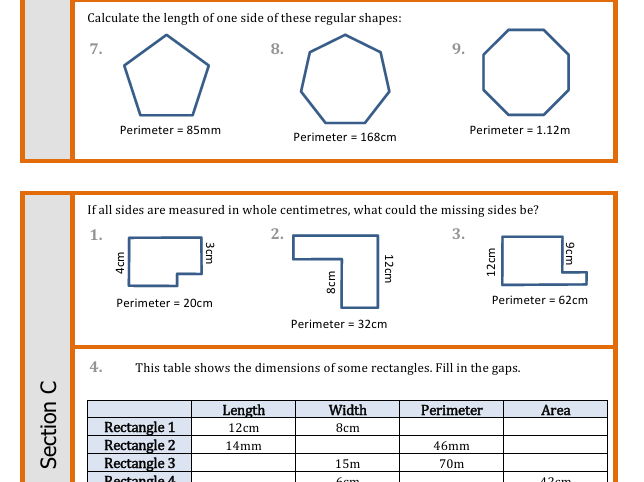 Perimeter - Differentiated