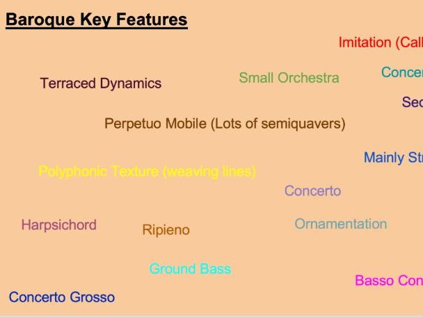 Baroque Music - NEW Cambridge IGCSE 2026+ Syllabus