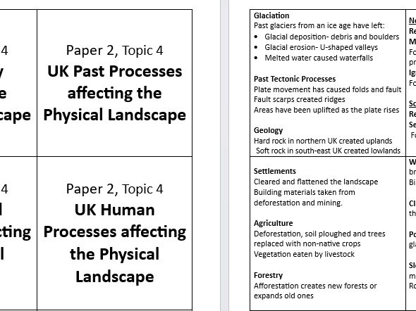 Edexcel B GCSE Revision Paper 2 Flashcards Complete Content Revision