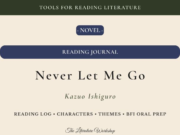 Never Let Me Go – Reading Journal: Reading Log, Characters & BFI Oral Exam Prep