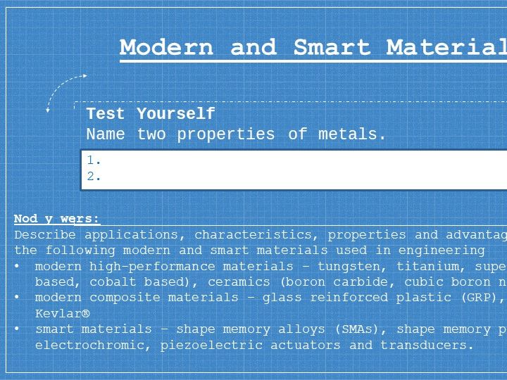 BTEC Unit 1 The Engineered World Exam Lessons