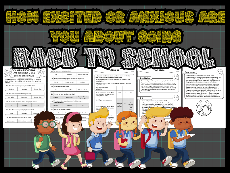BW Back to School Anxiety Quiz & Assessment Tool - Student Mental Health