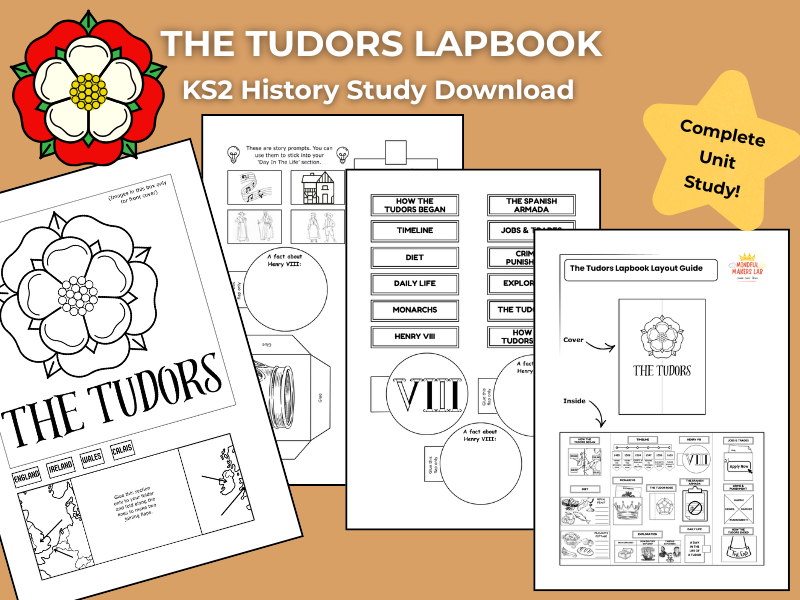 The Tudors KS2 History Activities | Lapbook