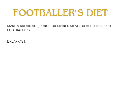 FIFA World Cup Cross Curricular Lessons