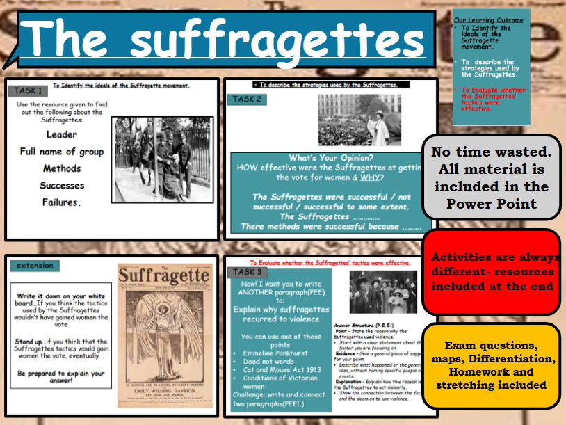 The Suffragettes