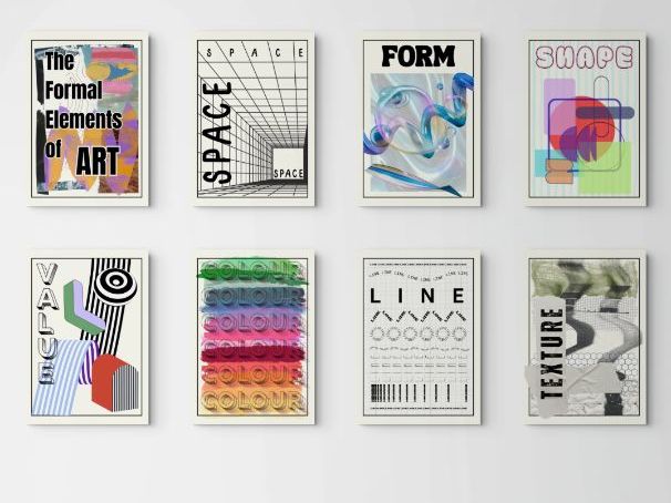 The Formal Elements of Art Posters