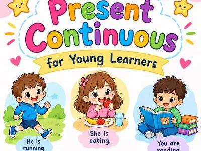 MY FIRST PRESENT CONTINUOUS-AGES 3-5