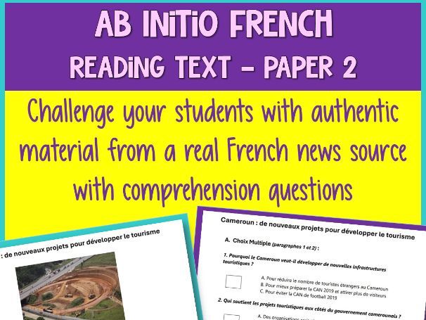 IB French Ab Initio Reading | Exam-Style Questions | Organisation Sociale