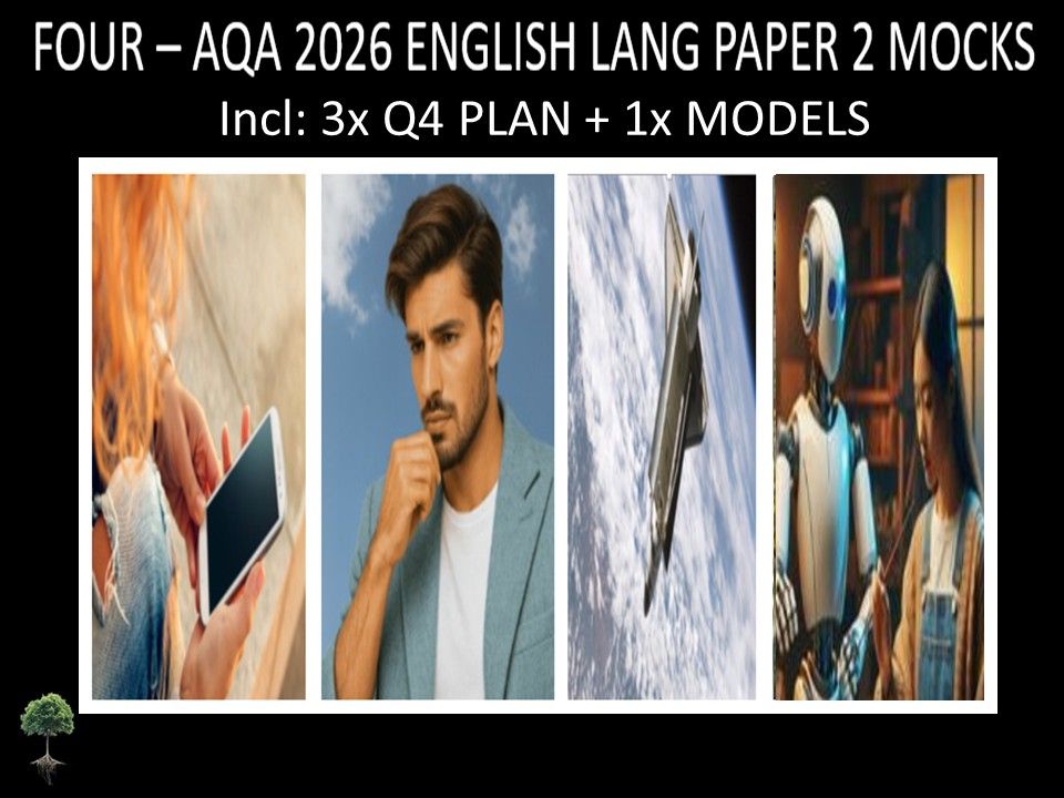 FOUR - AQA PAPER 2 | 2026 FULL MOCKS | Q4 PLAN | MODELS