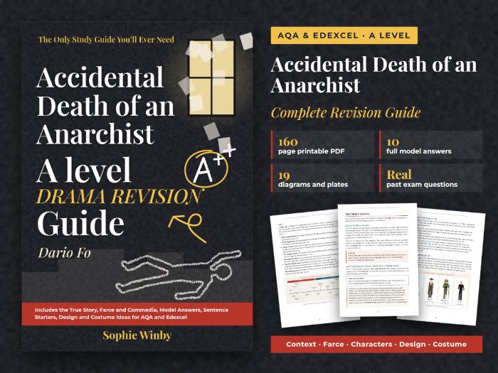 Accidental Death of an Anarchist A Level Drama Revision Guide – AQA & Edexcel